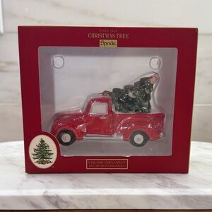 New! Spode Bringing Home the Tree Ornament